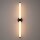 LED Wandlampe Aluminium Schwarz H:63 cm 1400 lm 3000 K