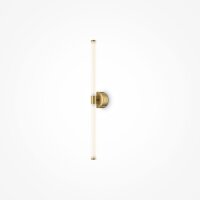 Moderne LED Wandlampe Aluminium Gold H:63 cm 3000 K
