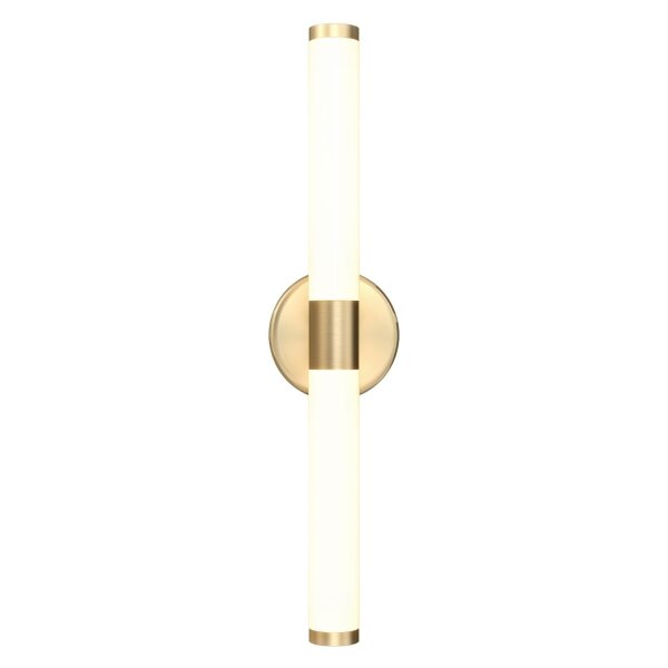 Blendarme LED Wandlampe Aluminium Gold H:35,6 cm 3000 K
