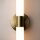 Blendarme LED Wandlampe Aluminium Gold H:35,6 cm 3000 K