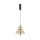 LED Pendelleuchte Glas Cognac Ø25 cm 3000 K Up Down