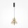 LED Pendelleuchte Glas Cognac Ø25 cm 3000 K Up Down