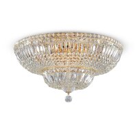 Deckenlampe Glas Metall Gold Ø60,5 cm E14 16-flammig