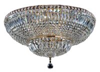 Deckenlampe Glas Metall Gold Ø60,5 cm E14 16-flammig
