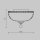 Runde Deckenlampe Glas Metall Gold Ø30 cm E14 3-flammig