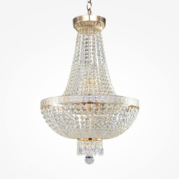 Kronleuchter Klassisch in Gold Ø40 cm E14 6-flammig