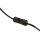 Elegante Tischlampe Stoff Metall Weiß Messing E27 45 cm