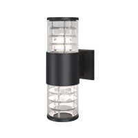 Wandlampe Outdoor Aluminium IP54 H:32 cm E27 Up Down