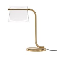 LED Tischleuchte Glas Metall 48,5 cm 8 W 850 lm 3000 K