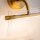 LED Wandleuchte Glas Metall Messing H:27 cm 3000 K 8 W