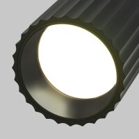 Deckenspot flexibel Aluminium Schwarz L:10 cm GU10
