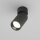 Deckenspot flexibel Aluminium Schwarz L:10 cm GU10