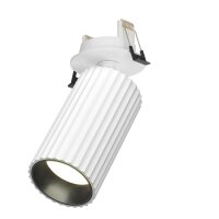 Einbauleuchte verstellbar Aluminium Weiß B:6 cm GU10