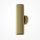 Wandlampe 2-flammig in Messing H:10 cm GU10 Up Down