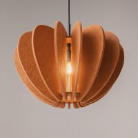 Hängelampe Filz Terrakotta rund Ø47,5 cm E27...