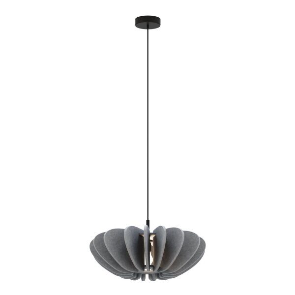 Hängelampe Filz Grau Ø58 cm E27 schallabsorbierend