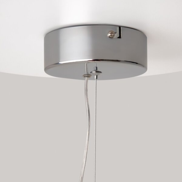 LED Pendelleuchte Glas Metall Gold Ø14,7 cm 35 W 3000 K