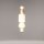 LED Pendelleuchte Glas Metall Gold Ø14,7 cm 35 W 3000 K