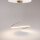 LED Hängelampe in Messing dimmbar L:60 cm 2600-3500 K