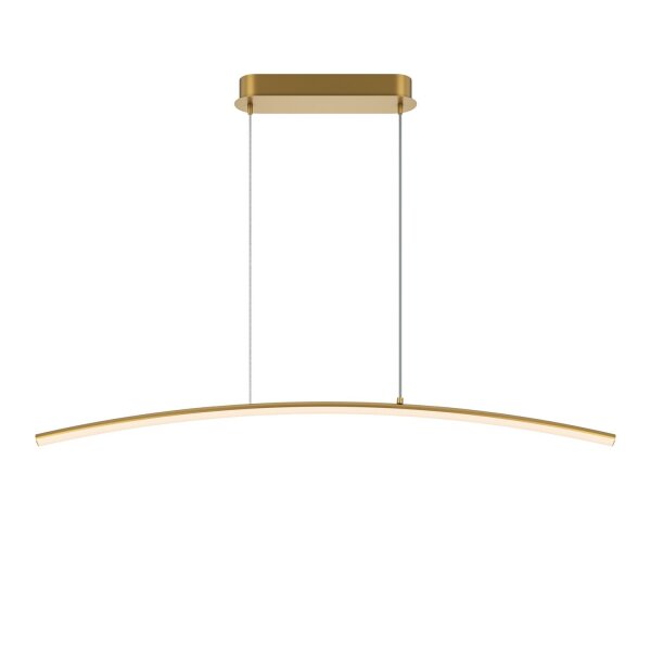 LED Pendelleuchte dimmbar in Messing 98 cm 2600-3500 K