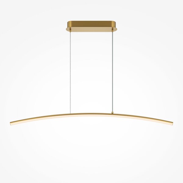 LED Pendelleuchte dimmbar in Messing 98 cm 2600-3500 K