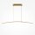 LED Pendelleuchte dimmbar in Messing 98 cm 2600-3500 K