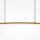 LED Pendelleuchte dimmbar in Messing 98 cm 2600-3500 K