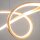 LED Pendelleuchte dimmbar Gold Modern L:92 cm 4000 K