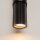 Wandleuchte Up Down Aluminium Schwarz Ø8 cm GU10 Modern