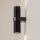 Wandleuchte Up Down Aluminium Schwarz Ø8 cm GU10 Modern