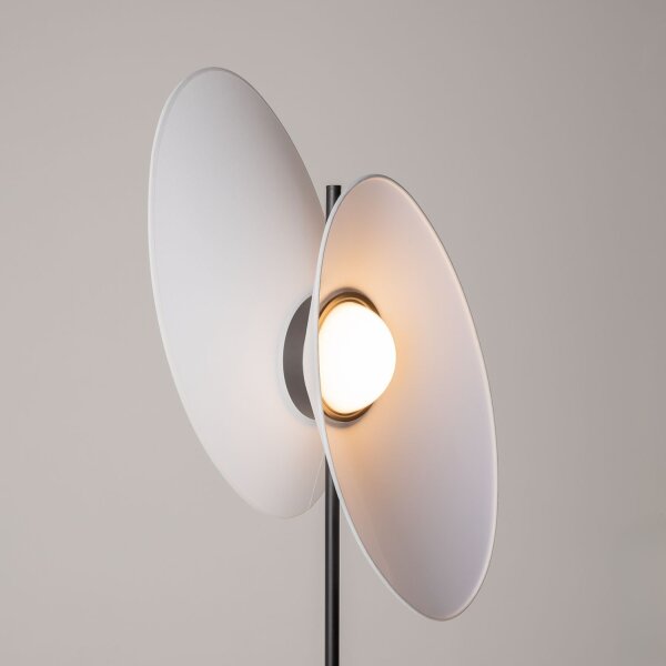 LED Stehlampe dimmbar 157,8 cm 3000 K flexibel in Weiß