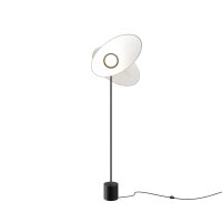 LED Stehlampe dimmbar 157,8 cm 3000 K flexibel in Weiß