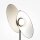 LED Stehlampe dimmbar 157,8 cm 3000 K flexibel in Weiß