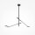Verstellbare LED Deckenlampe Schwarz L:112,5 cm 3000 K