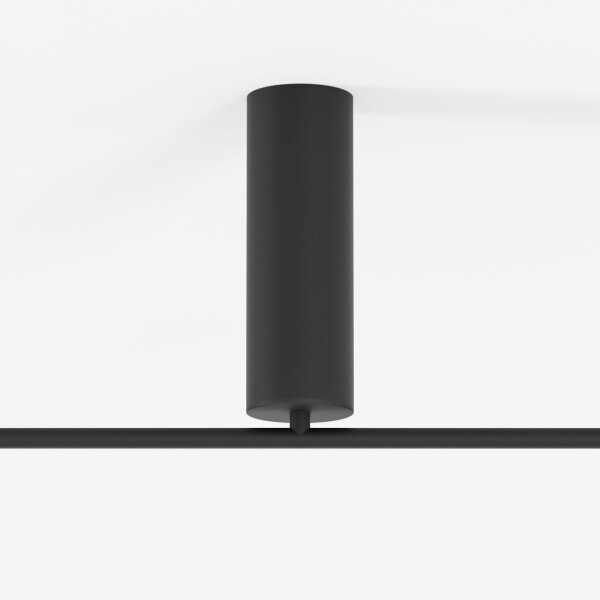 Flexible LED Deckenlampe Schwarz L:115,1 cm 26 W 3000 K