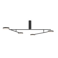 Flexible LED Deckenlampe Schwarz L:115,1 cm 26 W 3000 K