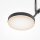 Verstellbare LED Deckenlampe Schwarz L:88,4 cm 3000 K