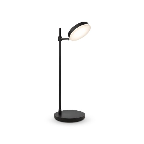 LED Tischlampe Büro flexibel Schwarz 47 cm 3000 K 8 W