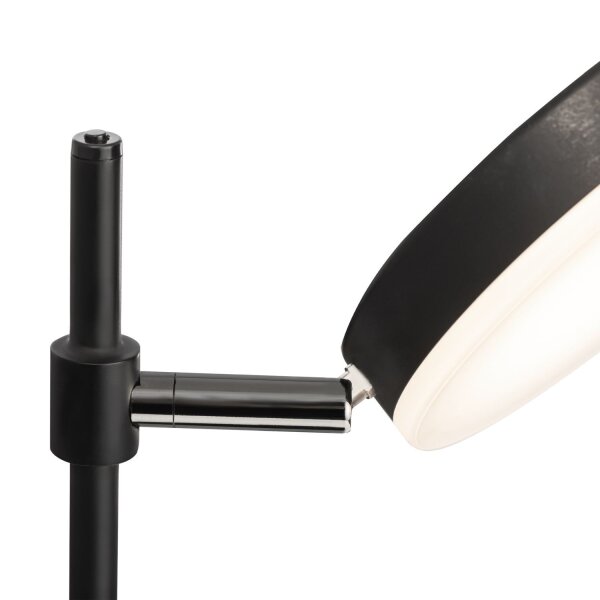 LED Tischlampe Büro flexibel Schwarz 47 cm 3000 K 8 W