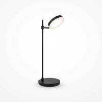 LED Tischlampe Büro flexibel Schwarz 47 cm 3000 K 8 W