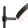 LED Tischlampe Büro flexibel Schwarz 47 cm 3000 K 8 W