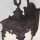 Wandlampe Glas Aluminium Bronze Antik IP44 E27 H:48 cm