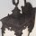 Wandlampe Glas Aluminium Bronze Antik IP44 E27 H:48 cm
