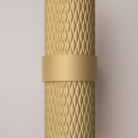 Up Down Wandleuchte in Gold H:21,7 cm GU10 2-flammig