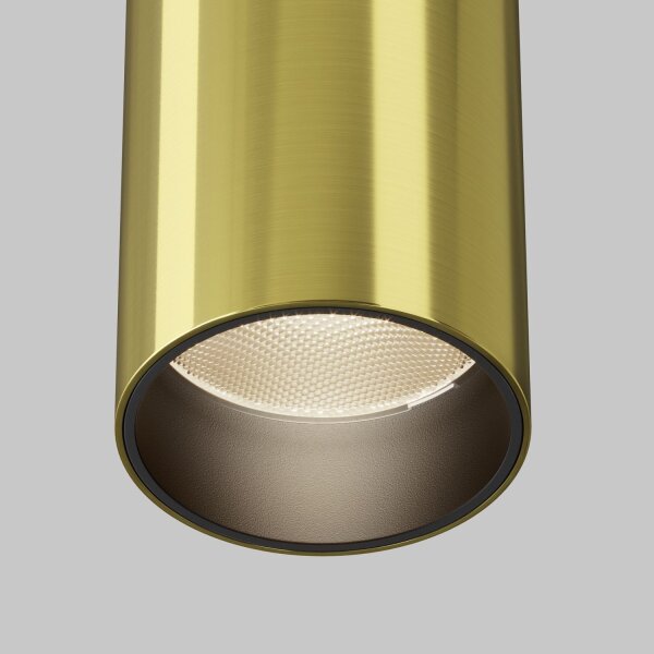 LED Aufbauspot Aluminium in Messing Ø5,2 cm 3000 K 12 W