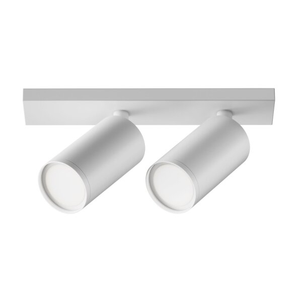 Deckenspot flexibel Weiß 34,4 cm GU10 2-flammig