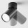 Deckenstrahler Aluminium Schwarz flexibel GU10 B:5,2 cm