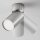 Deckenstrahler Aluminium Silber flexibel GU10 B:5,2 cm