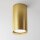 Aufbaustrahler Aluminium Gold H:10 cm GU10 Aufputz