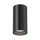 Aufbaustrahler Aluminium Schwarz Ø5,2 cm GU10 Aufputz